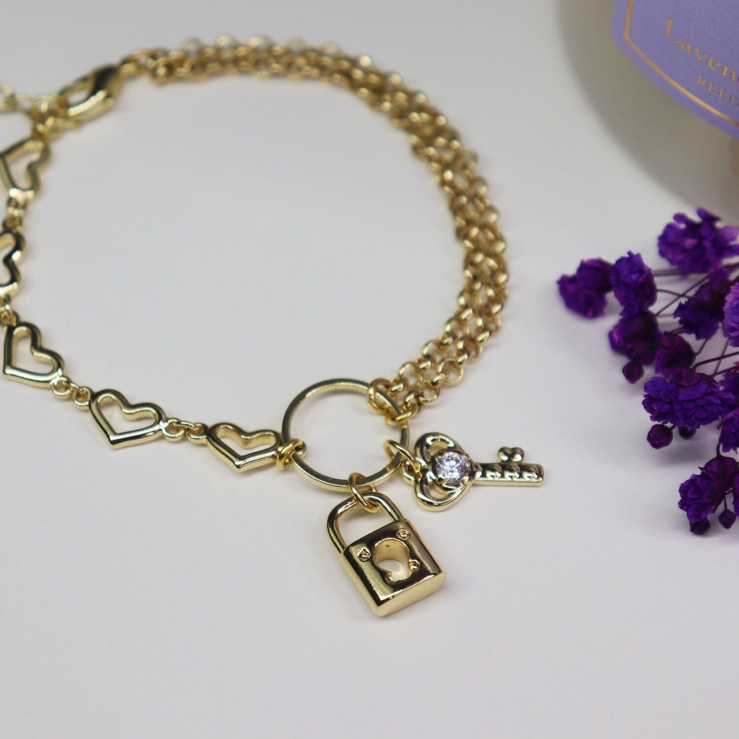 Yours Truly Charm Bracelet