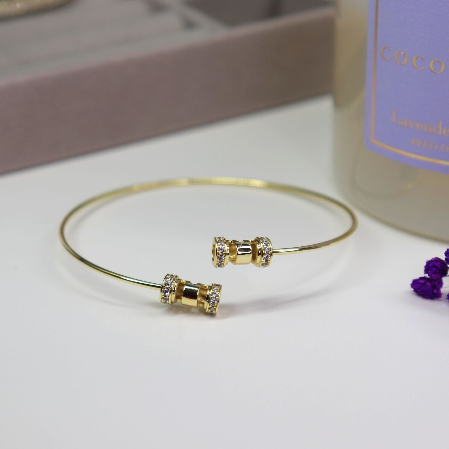 Modern Gold Cuff