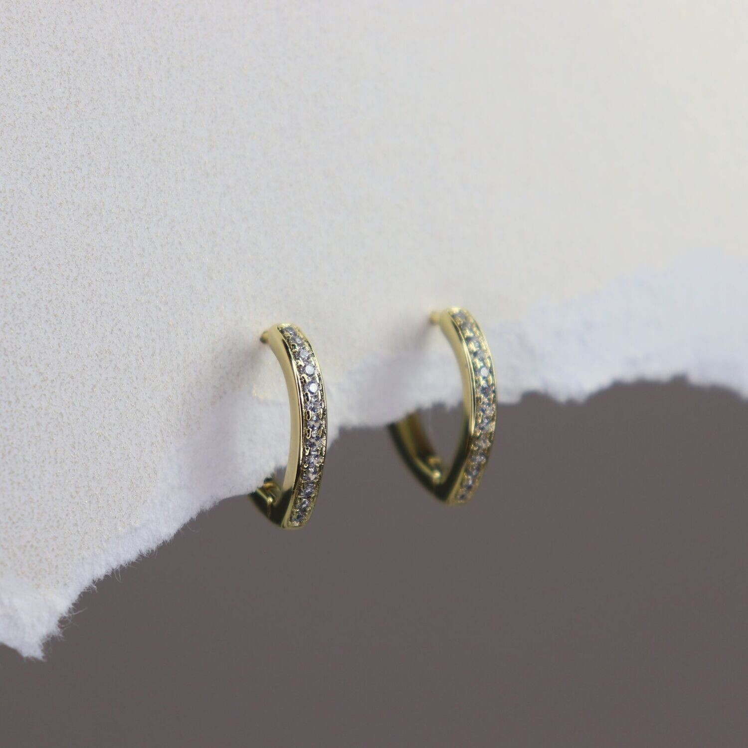 CZ Modern Earrings