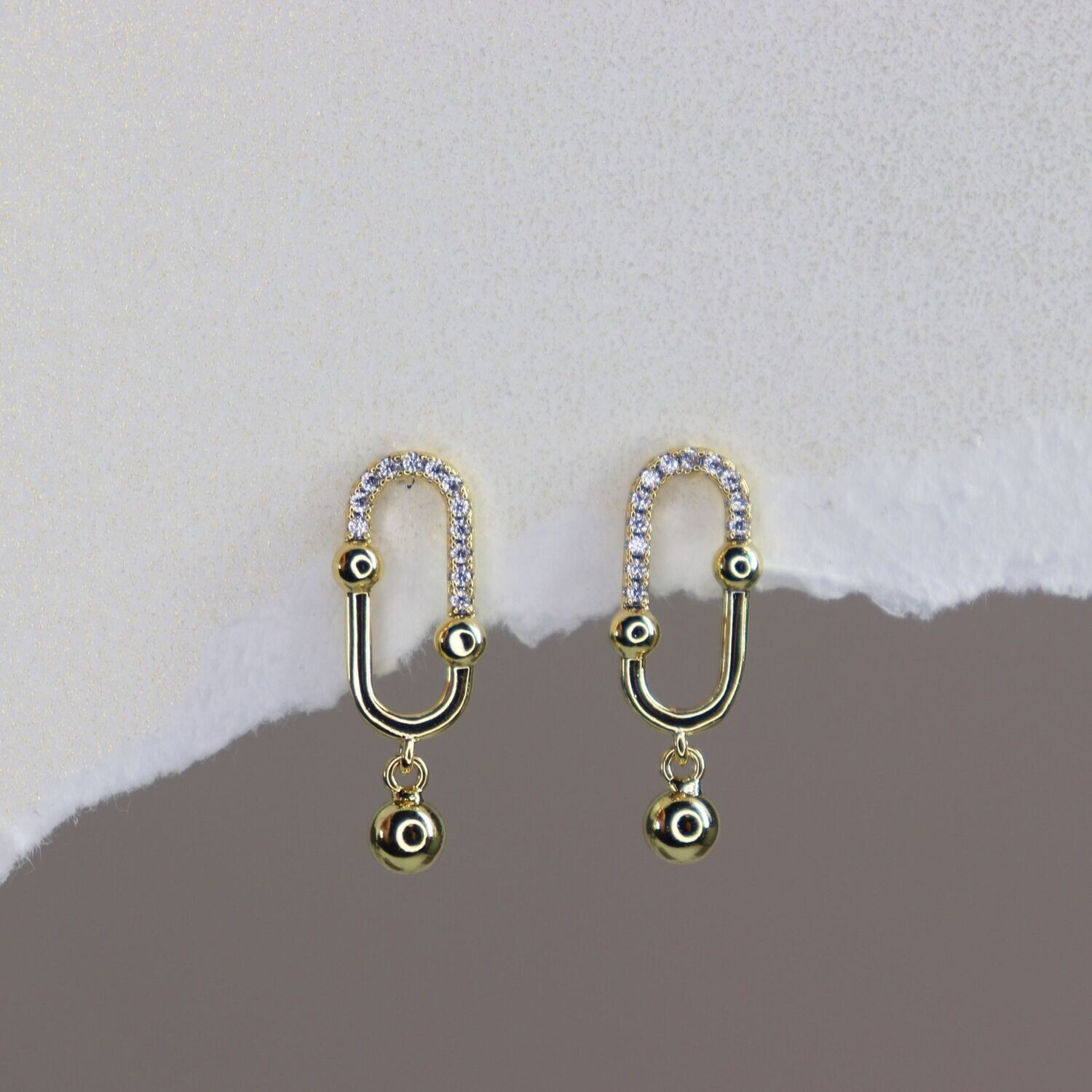 Modern "O" Earrings