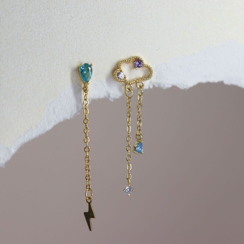 Raining Clouds  Earrings