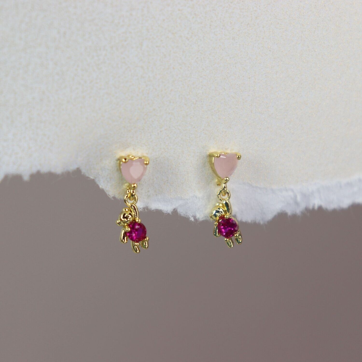 Magic Bear Love Earrings