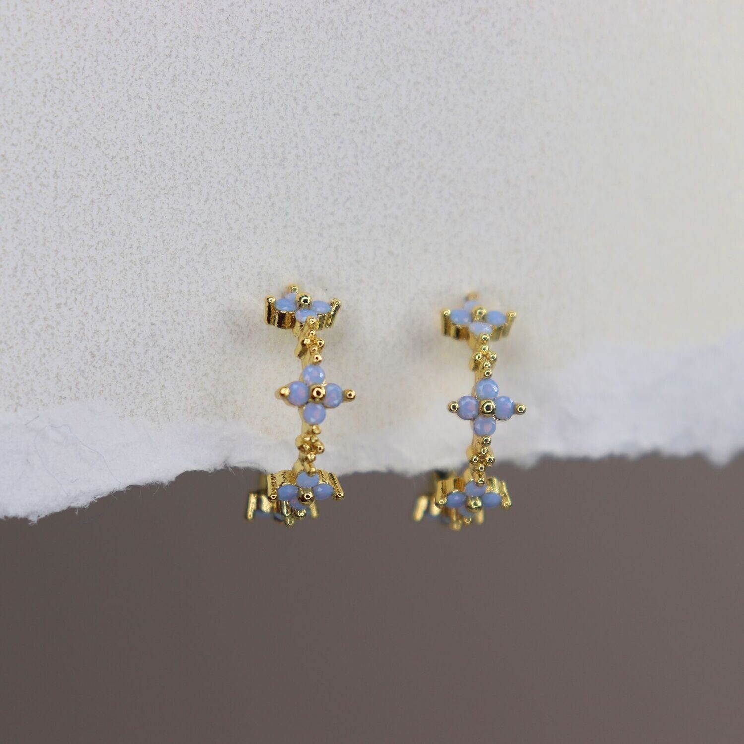 Blue Blossom Earrings