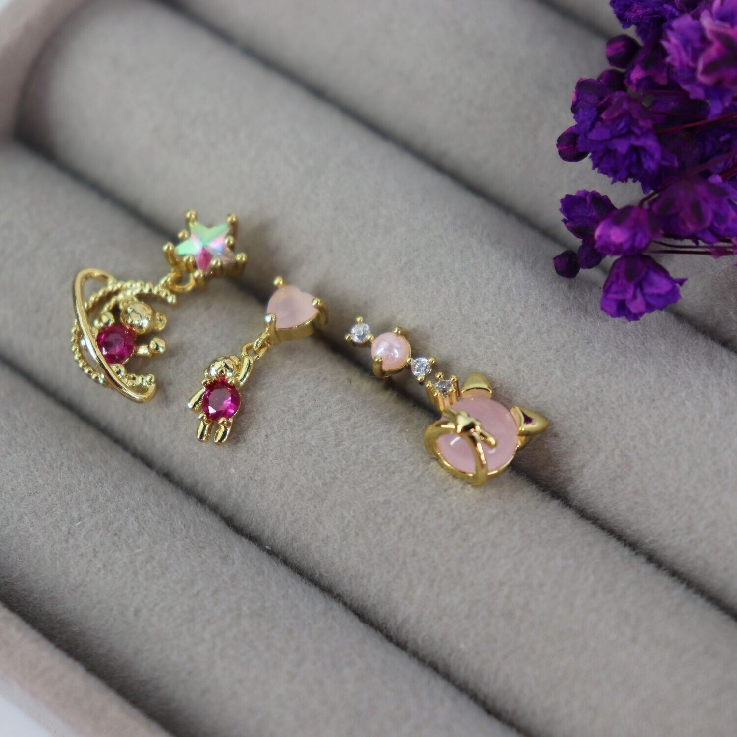 Cuteness Overload Earring Set