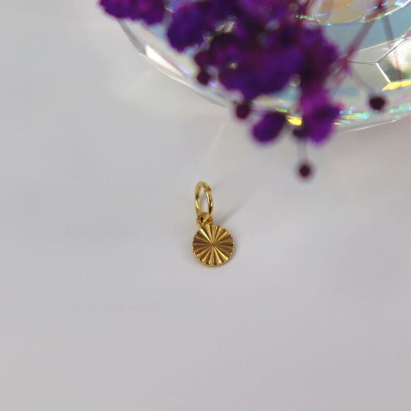 Teeny Tiny Circle Charm