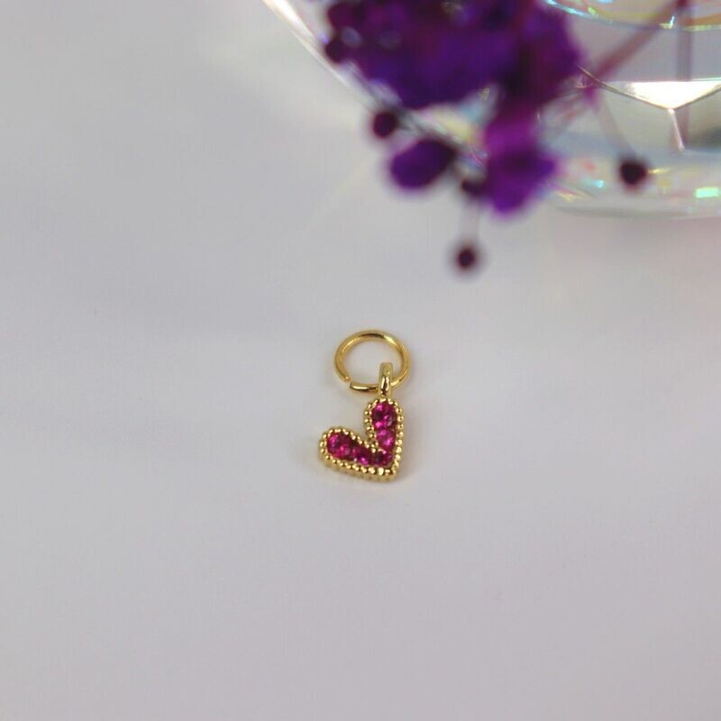 Teeny Tiny Heart Charm