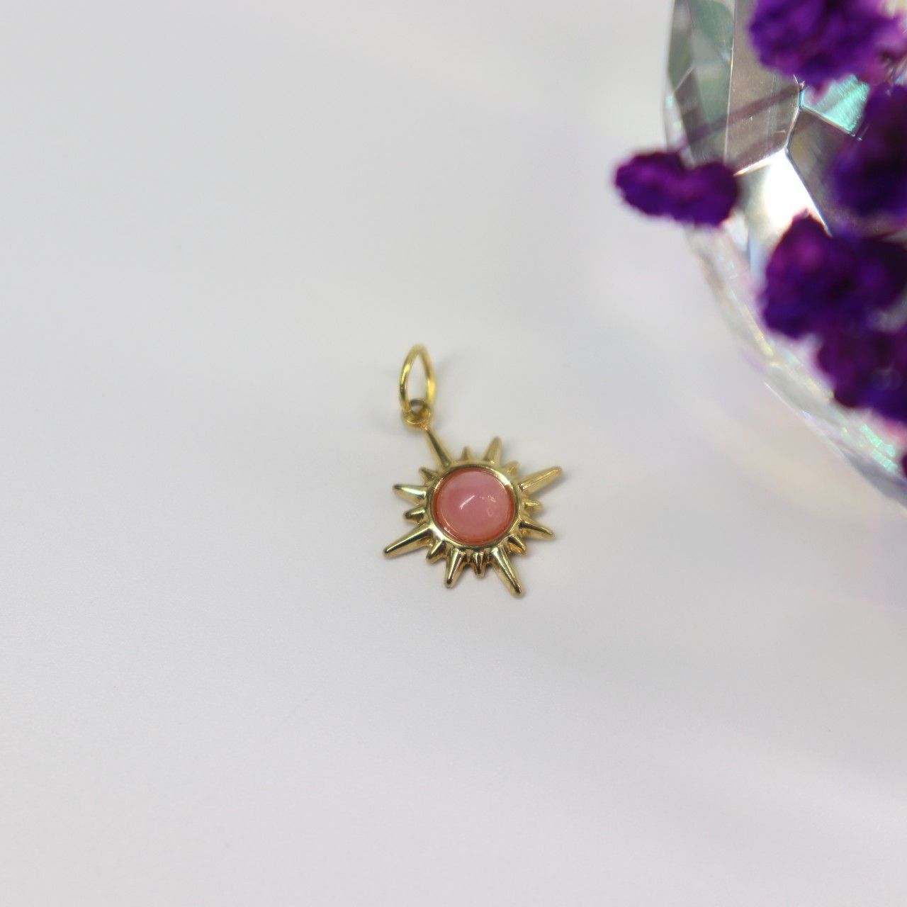 Pink Lucky Star Charm