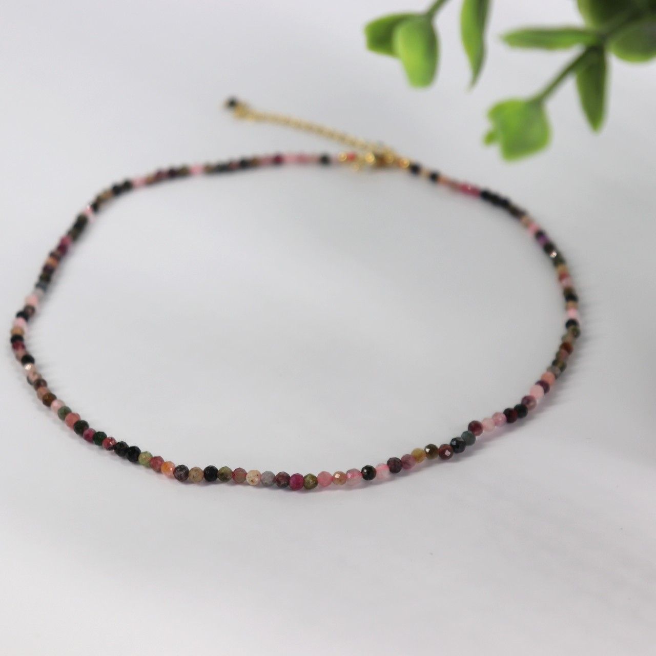 Dainty Natural Super-7 Quartz Stone Choker