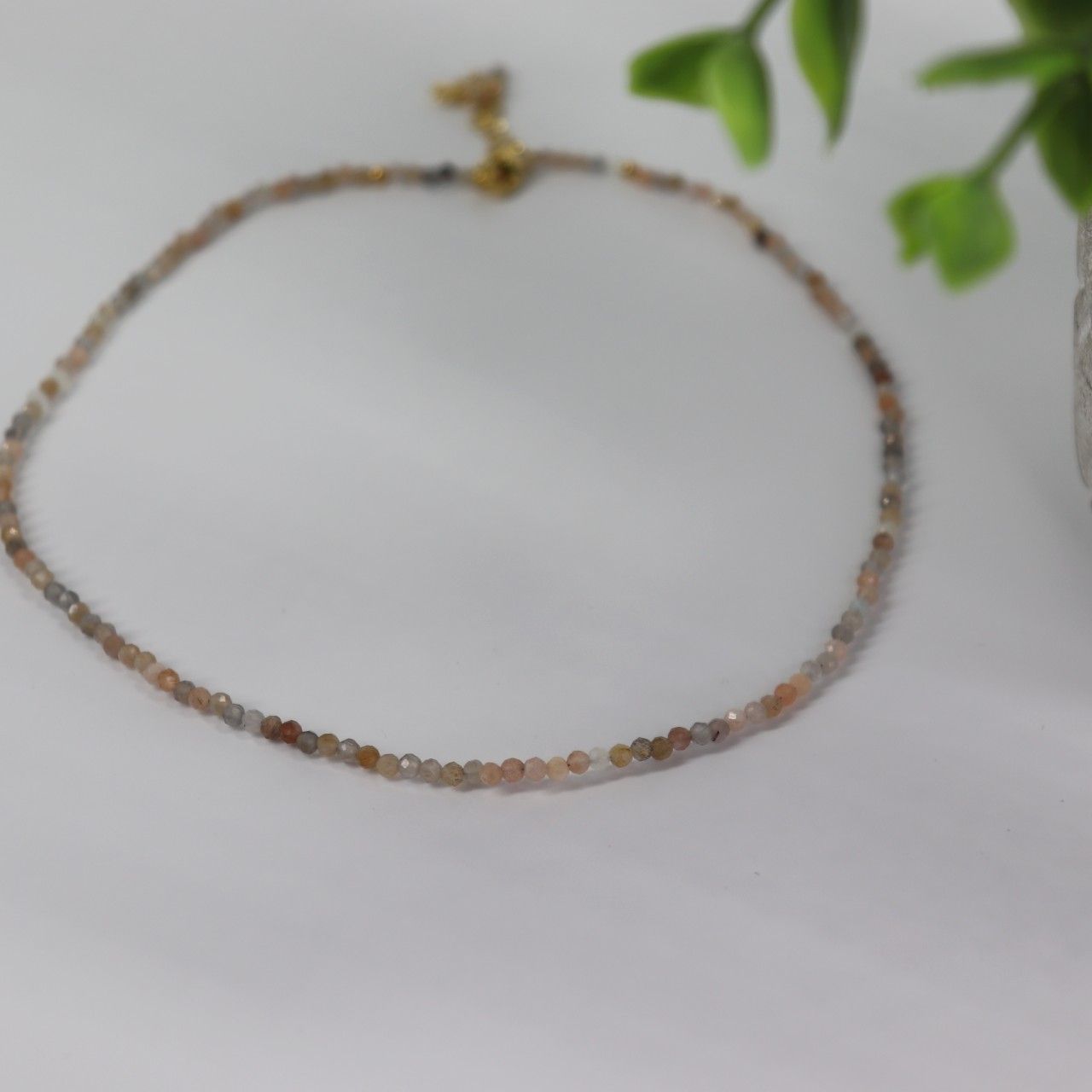 Dainty Natural Pink Tourmaline Choker