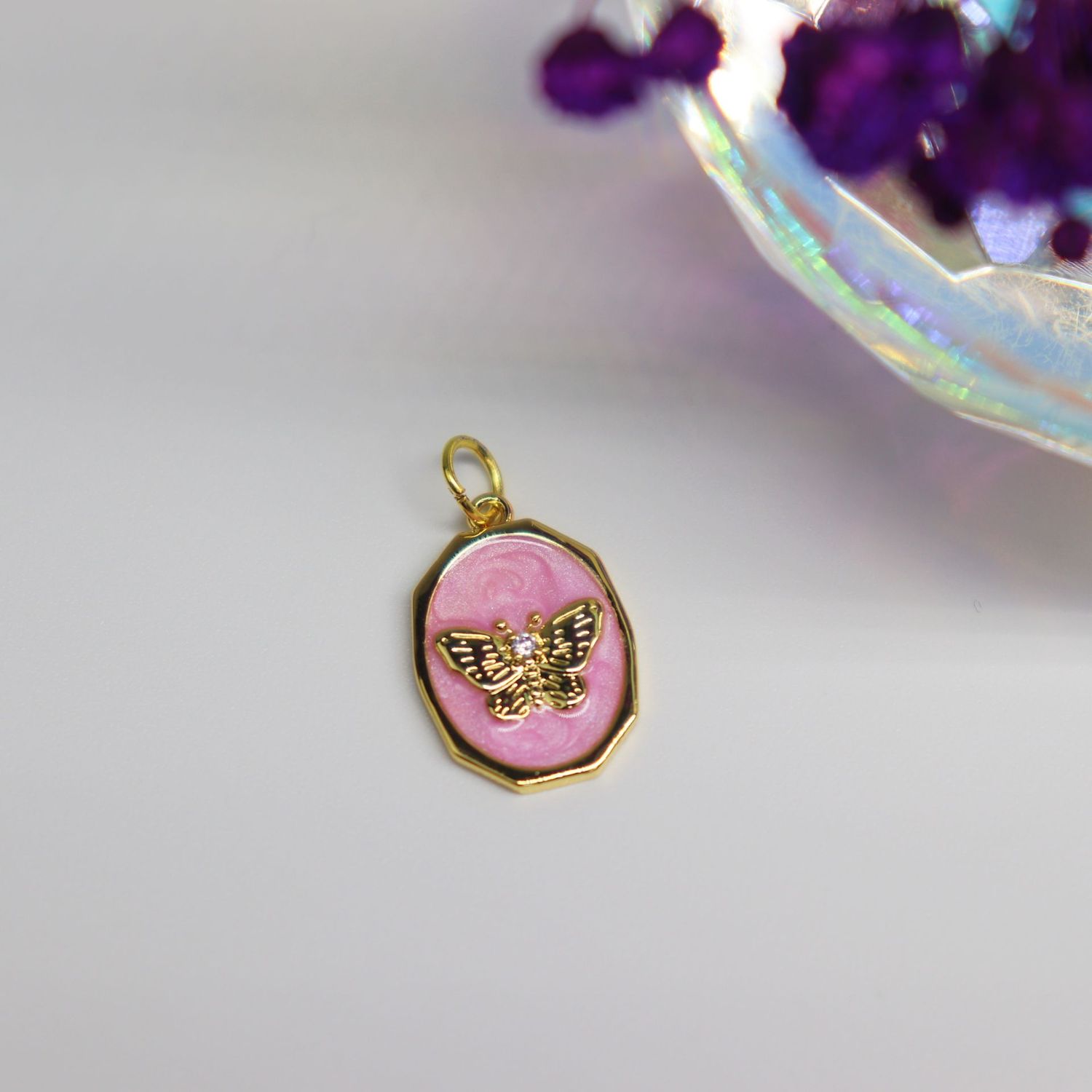 Vintage Butterfly Charm