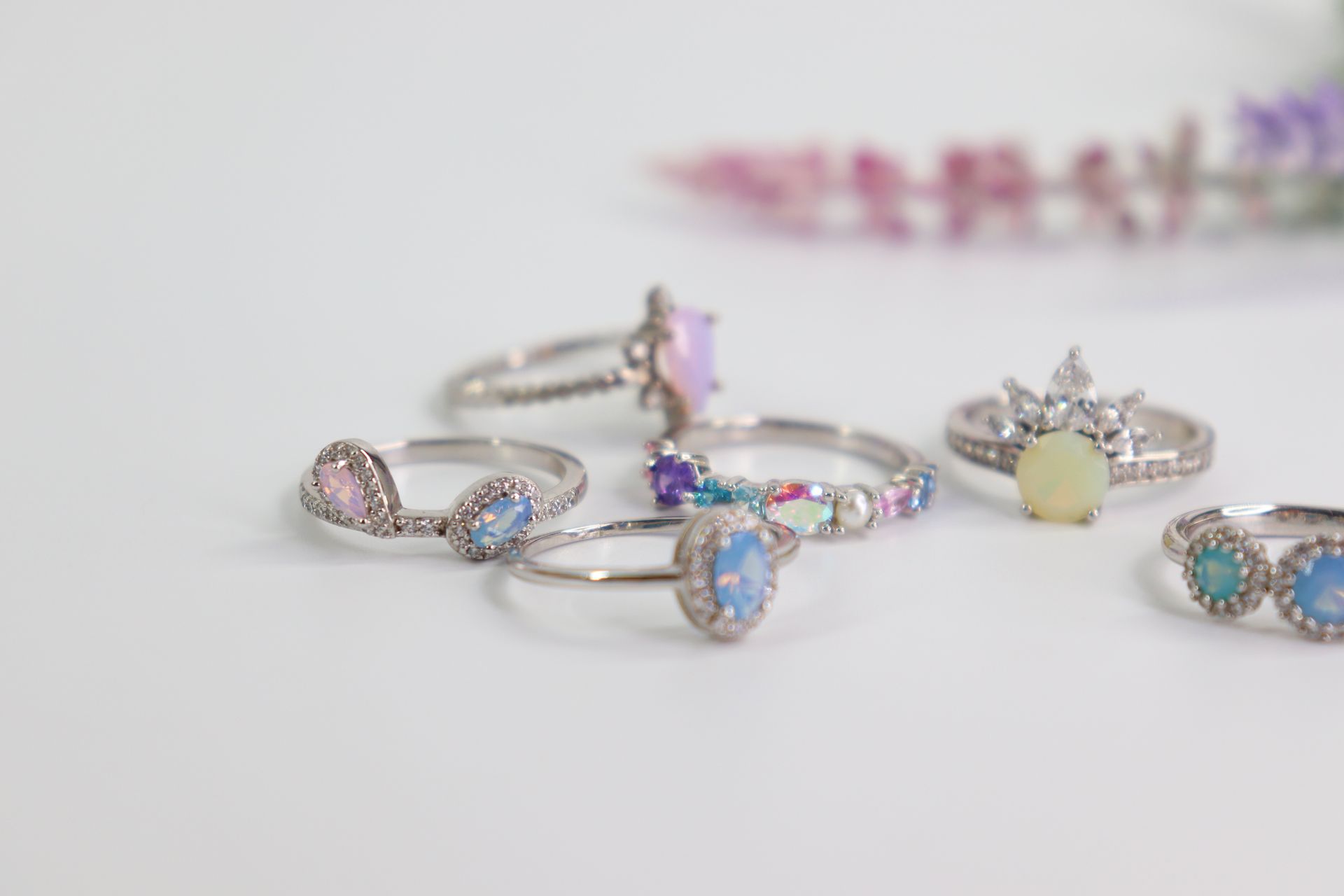 Choose Your Color Nano Crystal Ring