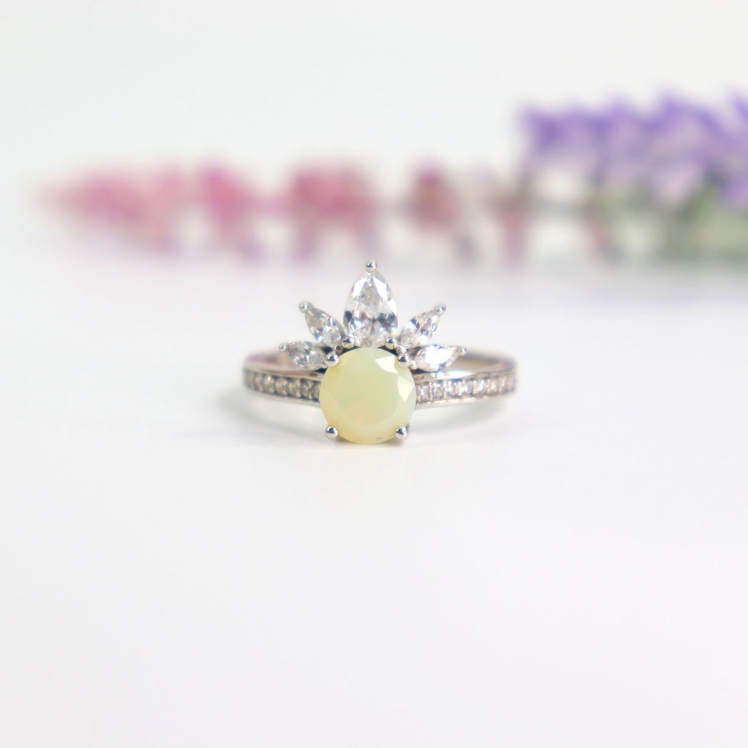 Brilliant Ladies Nano Crystal Ring