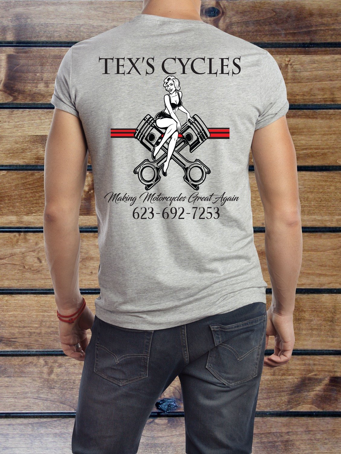 Making Motorcycles Great Again Short-Sleeve Gilden 2000 Ulta Cotton T-Shirt (color options available)