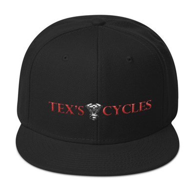 Tex's Cycles Snapback Hat