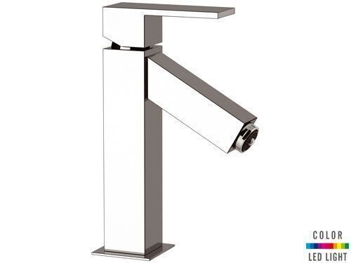 Miscelatore monocomando cromato per lavabo