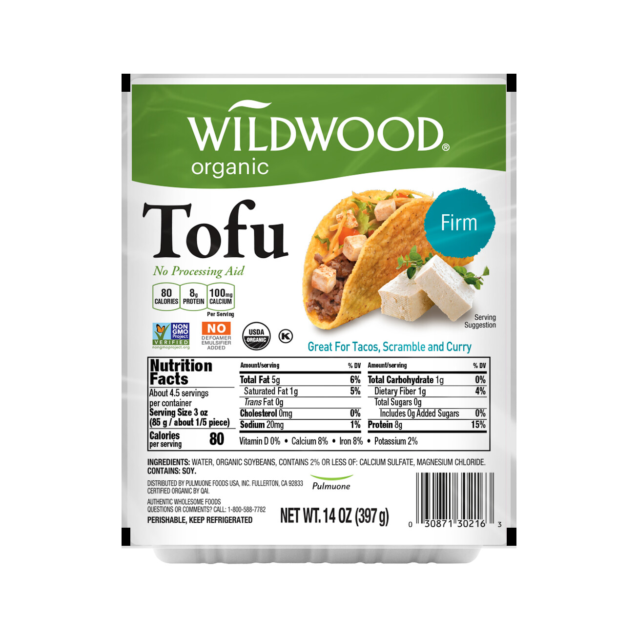 Organic Tofu - 14 oz