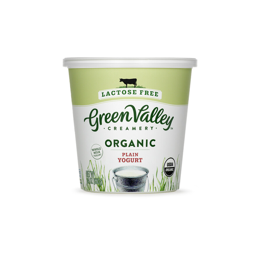 Yogurt - Lactose Free - Organic - Green Valley Creamery - 24 oz
