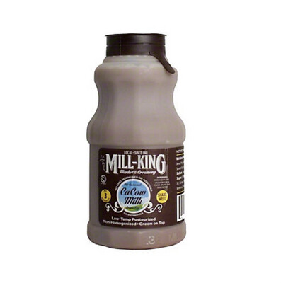 Chocolate Milk Cacow - Organic - Mill King - 1/2 pint 8oz