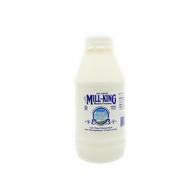 Half & Half Cream  - Organic - Mill King