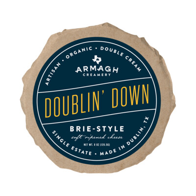 Doublin' Down Brie Style Cheese - 8 oz - Armagh Creamery
