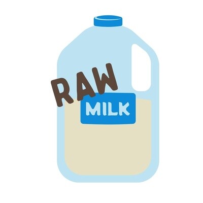 Raw Cow's Milk - Gallon