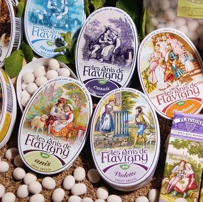Anis De Flavigny Candies in Oval Tins - Various Flavors
