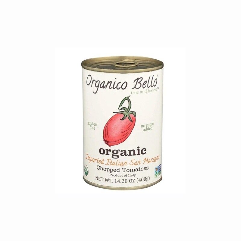Chopped Tomatoes Various Sizes Organico Bello