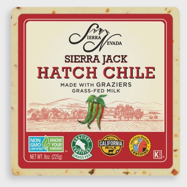 Hatch Chile Jack  - Sierra Nevada - Grass Fed-  8 oz