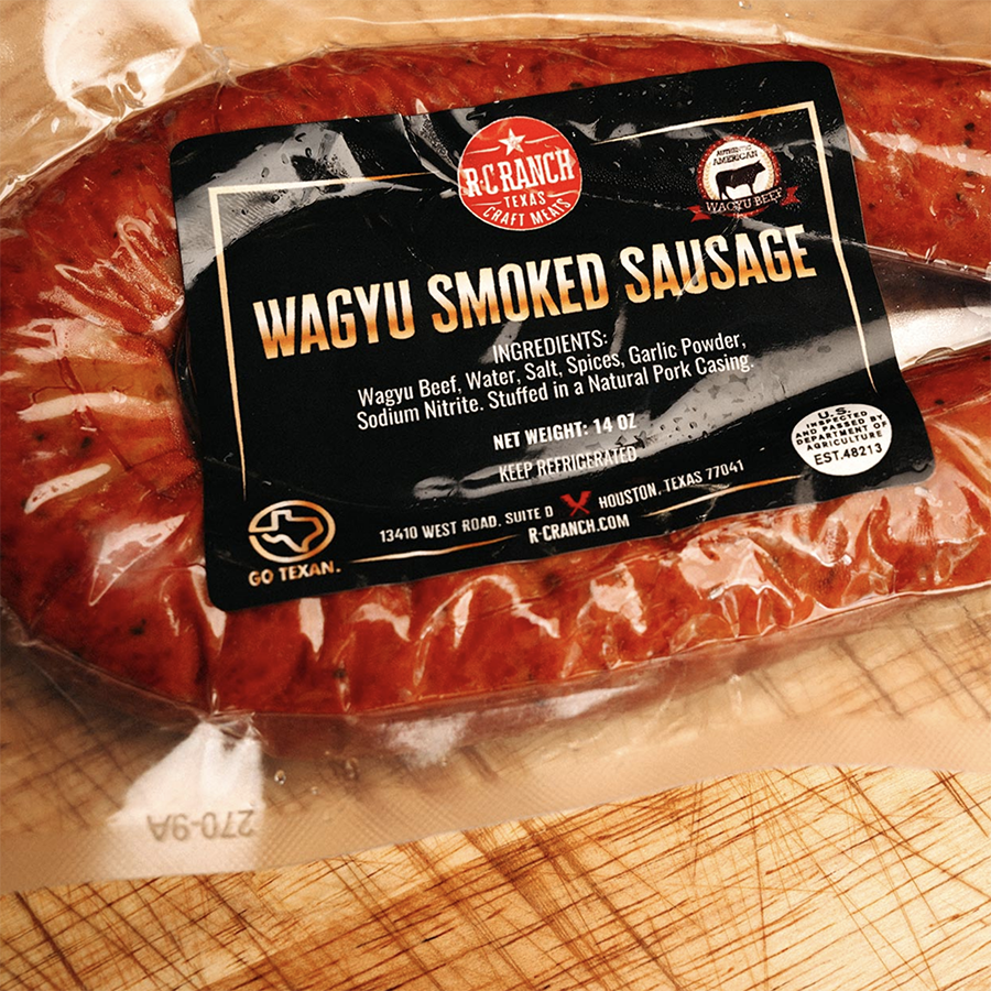 Wagyu Smoked Sausage - 1 lb - RC Ranch