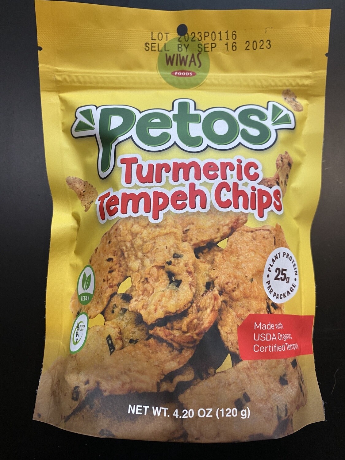 Petos Turmeric - Tempeh Chips