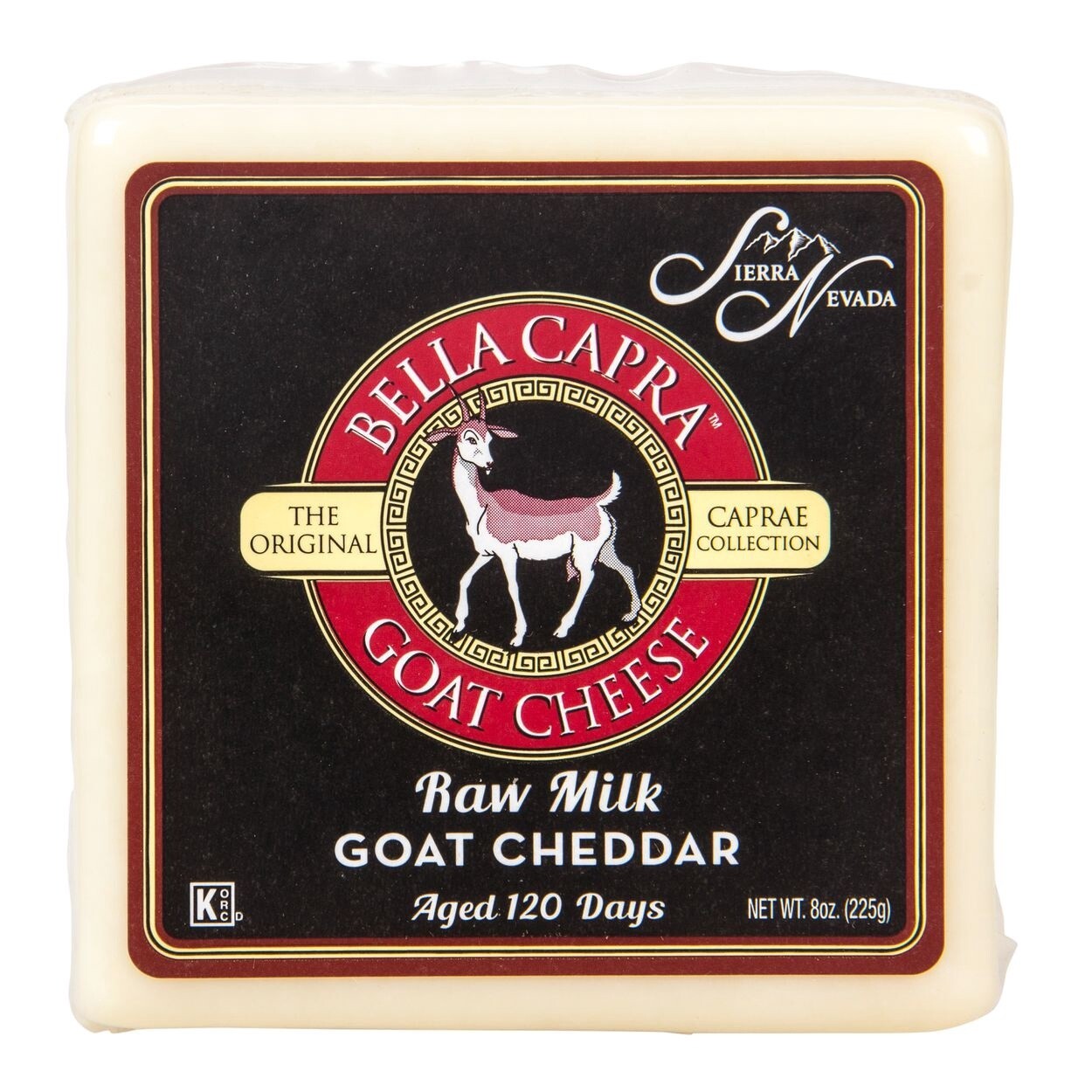 Raw Milk Goat Cheddar - Bella Capra