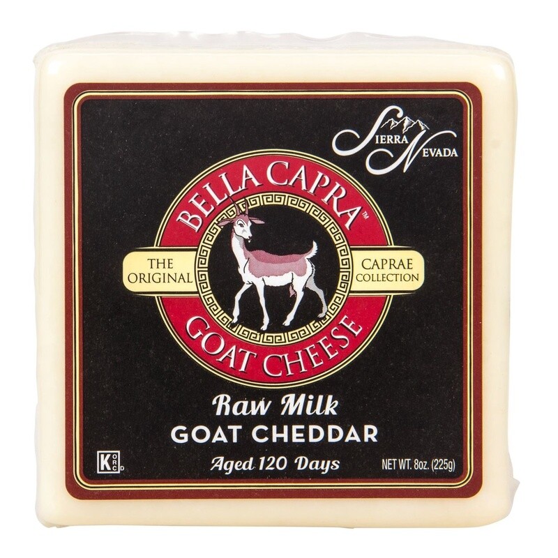 Goat Cheddar - Bella Capra - Sierra Nevada - Raw Milk