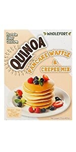 Quinoa Pancake and Crepe Mix - Wholefort - 16 oz