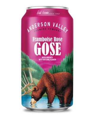Framboise Rose Gose Beer - Anderson Valley