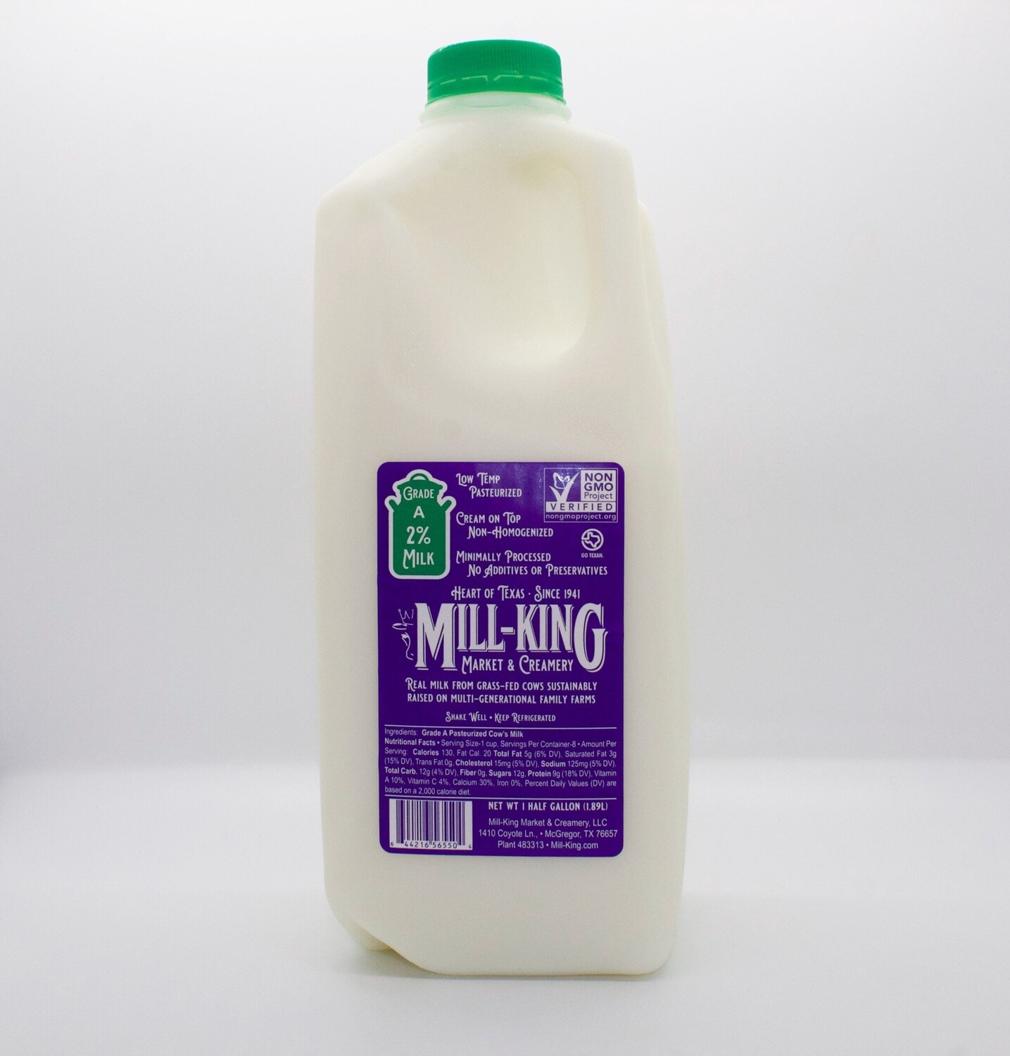 Milk 1% Gallon - Mill King, Flavor: Gallon 1 %
