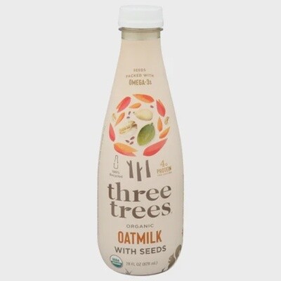 Oat & Seed Oat Milk - 28 oz - Three Trees
