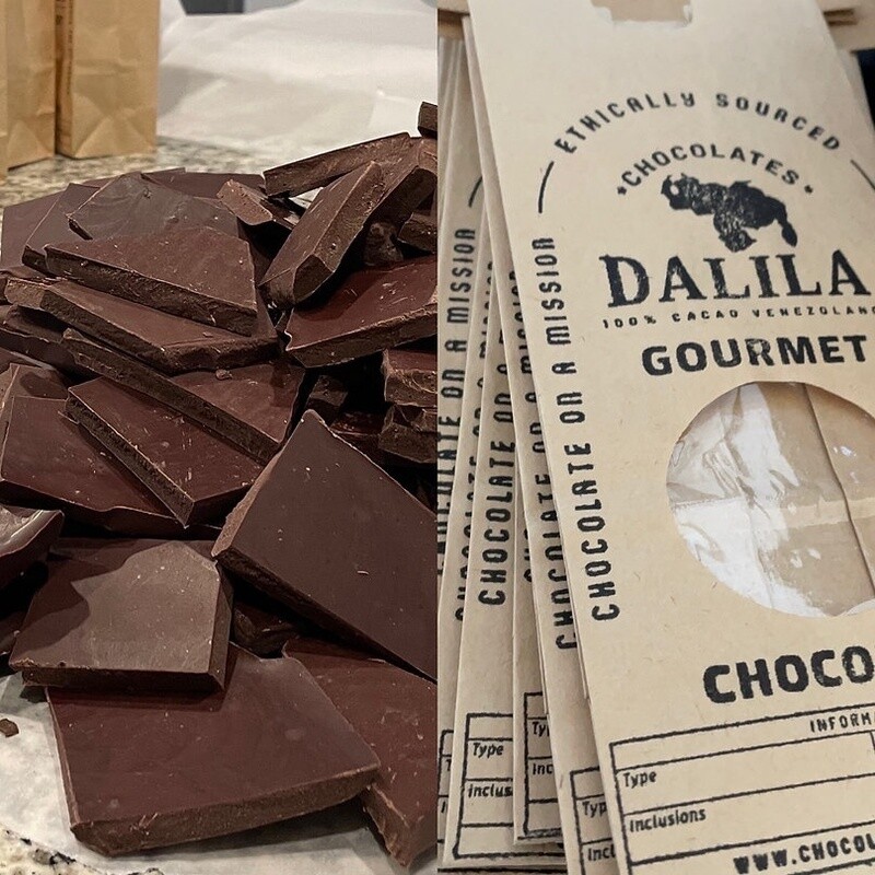 Chocolate Dalila 100 Cacao 50 g