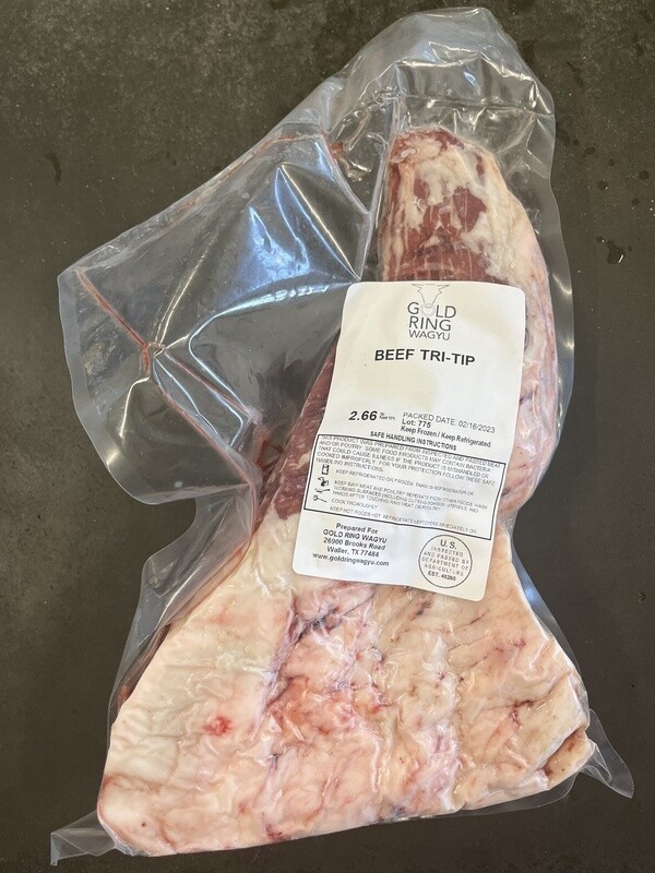 Wagyu Beef Tri-Tip - PER EACH - Gold Ring Wagyu