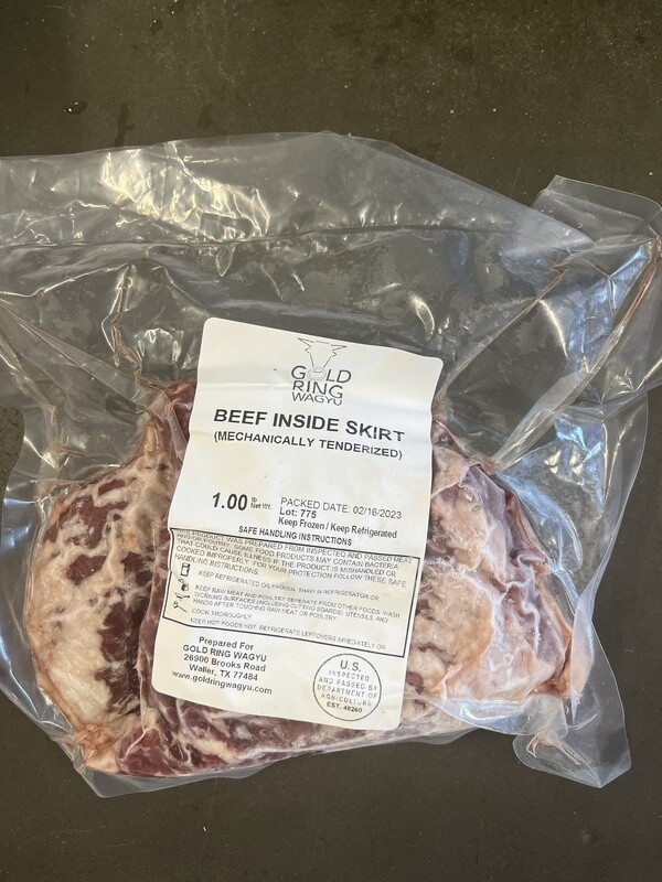 Wagyu Beef Inside Skirt - PER PACK - Gold Ring Wagyu