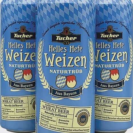 Helles Hefe Weizen Beer - Tucher