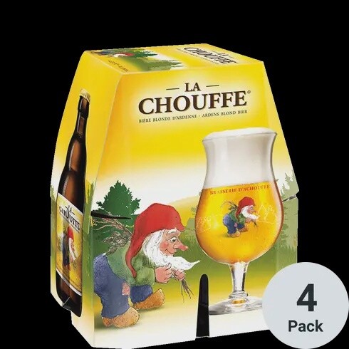 D'AChouffe Belgian Blonde Beer - La Chouffe