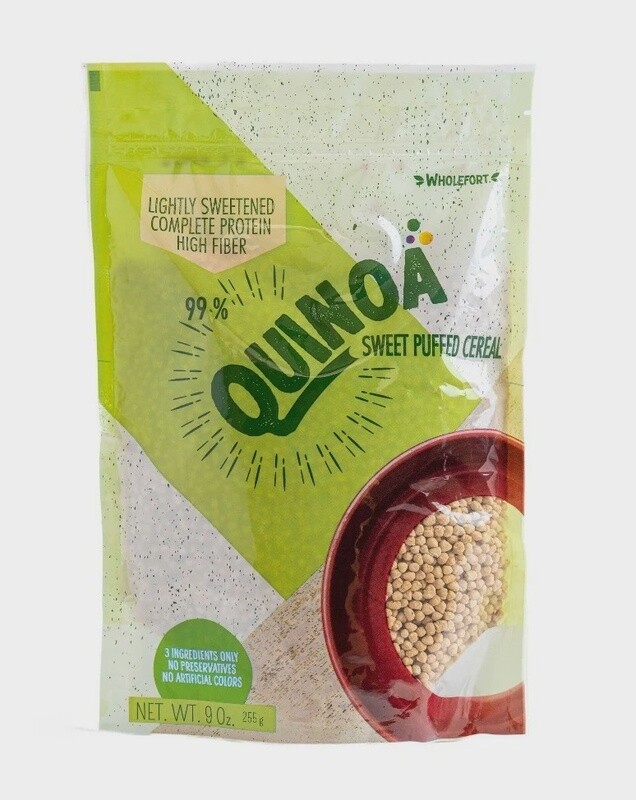Wholefort - Quinoa Puffed Cereal