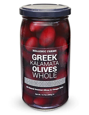 The Mediterranean Collection - Kalamata Olives Pittes - 12 oz