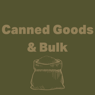 Canned Goods & Bulk