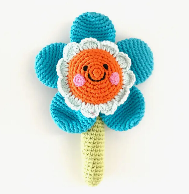 Plush Flower Rattle