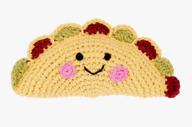 Friendly Stuffed Rattle