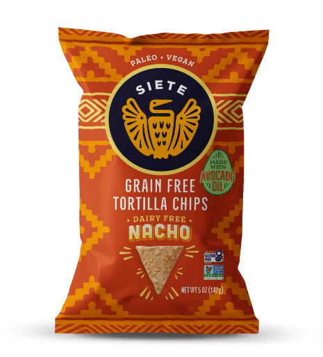 Nacho Grain Free Tortilla Chips - Siete