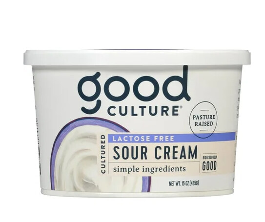 Sour Cream Probiotic Lactose Free - 15  oz  Good Culture