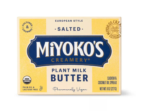 Plant Milk Butter - Miyoko&#39;s - 8 oz