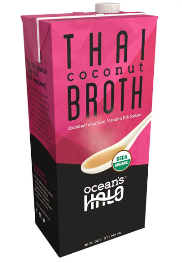 Thai Coconut Broth - 32 oz - Ocean&#39;s Halo